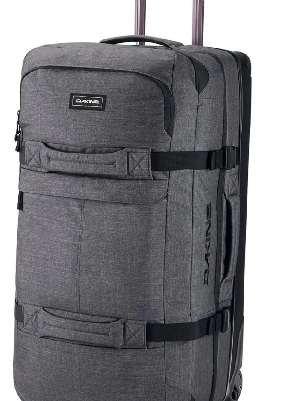 NWT Dakine Split Roller 110L Wheeled Ski/Snowboard Travel Bag Carbon Gray